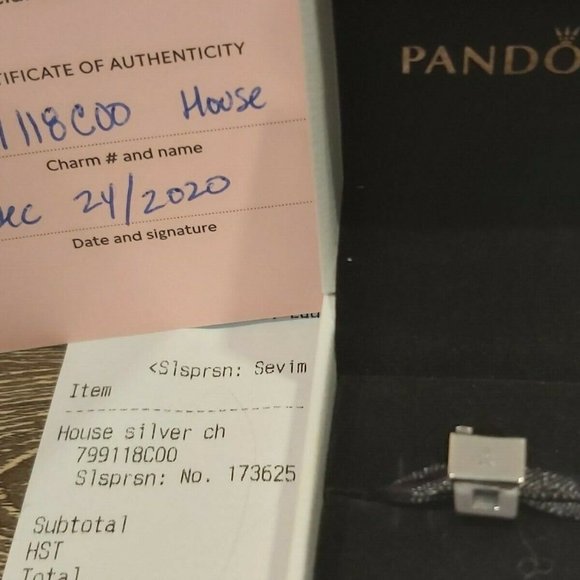 Pandora 2020 Limited Edition 20th Anniversary December House 799118C00 - Picture 5 of 7